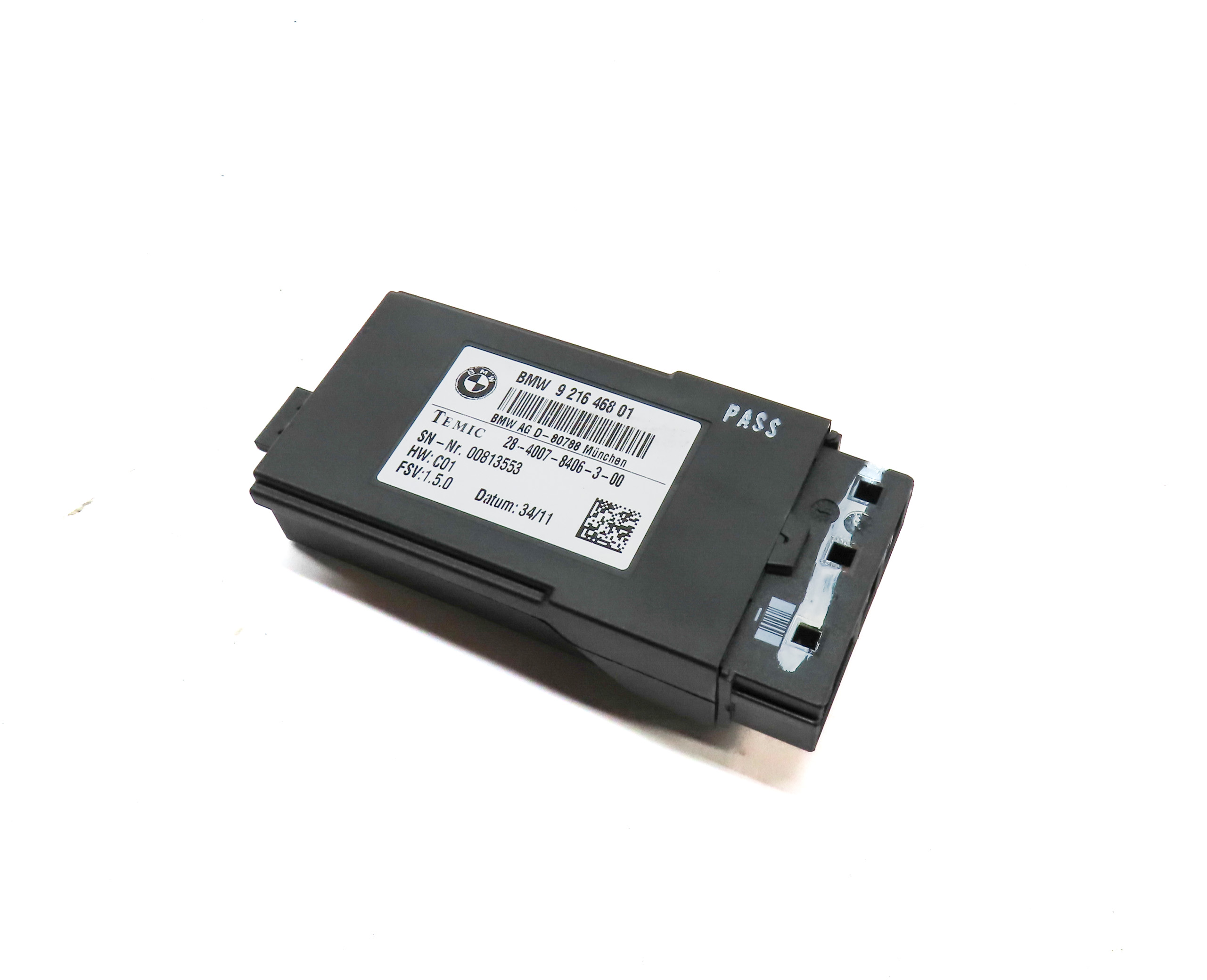 10-19 328i 330i 335i 530i 535i 550i 740i 750i 760i REAR HEATED SEAT MODULE — exact item pictured
